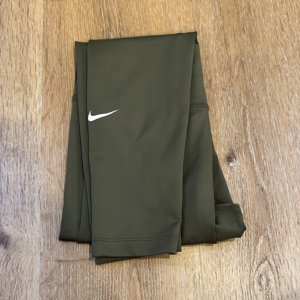 Nike Kids Dark Green Leggings